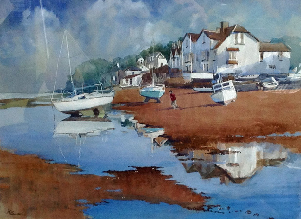 Shaldon - Gouache